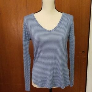 Mudd Striped Oversized Long Sleeved Tee